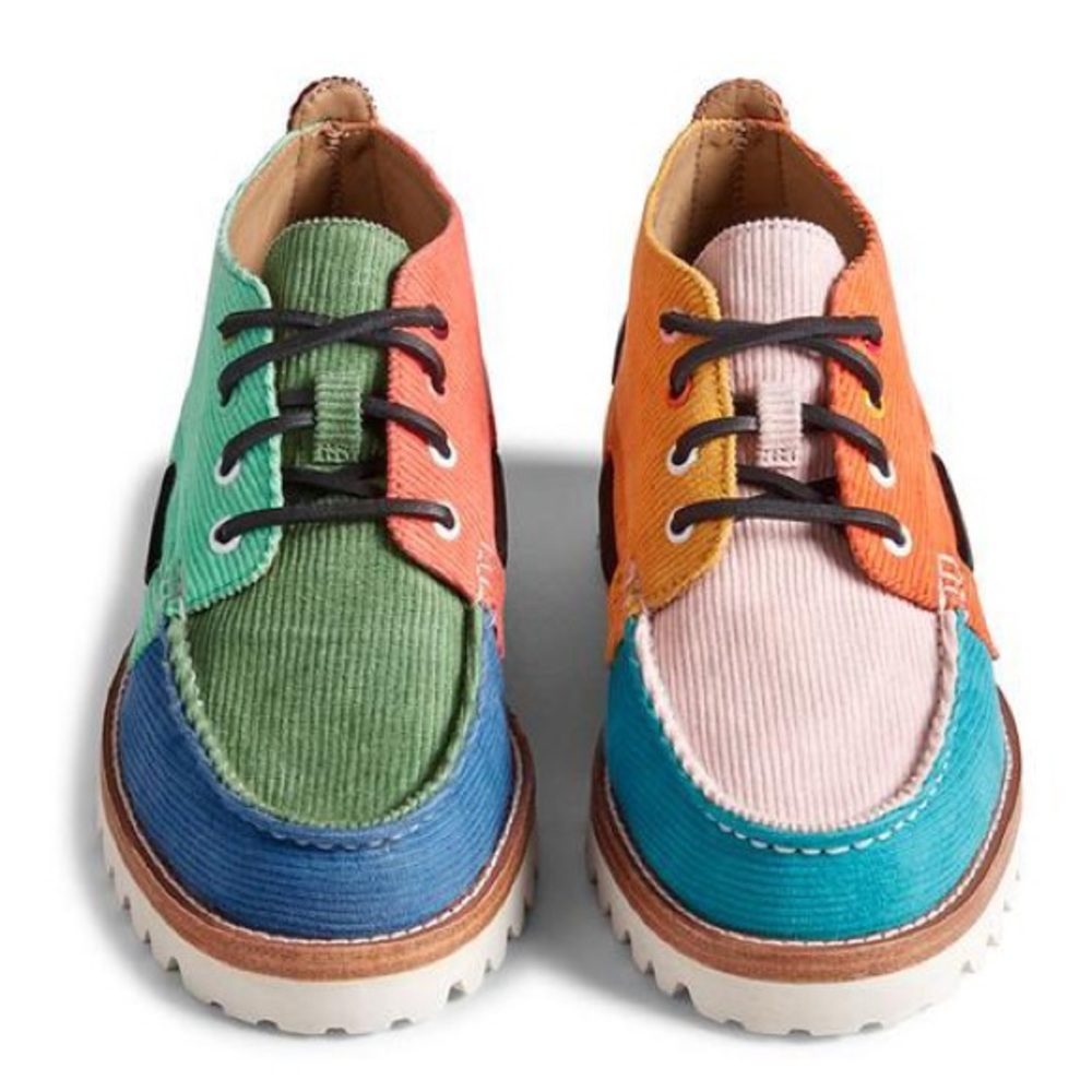 Sperry Men's Cloud Corduroy Multicolor John Legend Chukka Boots